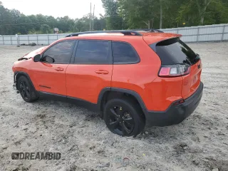 2021 Jeep Cherokee Altitude with VIN 1C4PJLLBXMD134300, listed as a Copart auction lot 54477235 with 153,002 mi miles and Salvage title. Bid and sale history available at DreamBid. Image 2.