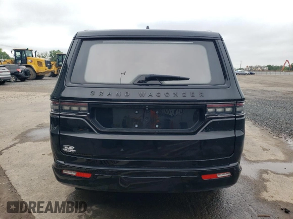 2024 Jeep Grand Wagoneer Series III with VIN 1C4SJVGP8RS112665, listed as a Copart auction lot 57055855 with 17,726 mi miles and Clean title. Bid and sale history available at DreamBid. Image 6.