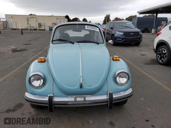 1973 Volkswagen Beetle with VIN 1332743225, listed as a Copart auction lot 82205824 with 66,942 mi miles and Clean Title. Bid and sale history available at DreamBid. Image 5.