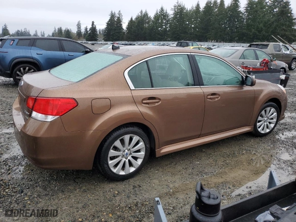 2012 Subaru Legacy 2.5i Limited with VIN 4S3BMBK66C3038314, listed as a Copart auction lot 50309425 with 109546 miles and Salvage Title. Bid and sale history available at carsss.com. Image 3.