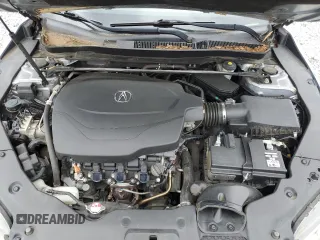 2015 Acura TLX Technology with VIN 19UUB2F56FA018047, listed as a Copart auction lot 60394865 with 204,277 mi miles and Salvage title. Bid and sale history available at DreamBid. Image 11.