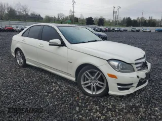 2012 Mercedes-Benz C-Class C 250 Sport with VIN WDDGF4HB8CR218865, listed as a Copart auction lot 50625005 with 168,821 mi miles and Salvage Title. Bid and sale history available at carsss.com. Image 4.
