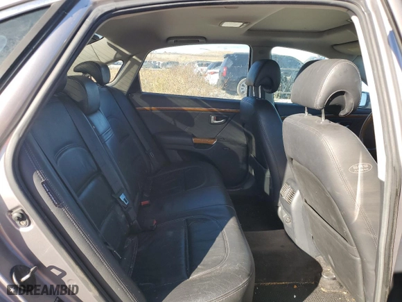2007 Hyundai Azera SE with VIN KMHFC46F37A173080, listed as a Copart auction lot 77492564 with 185,542 mi miles and Salvage Title. Bid and sale history available at carsss.com. Image 10.