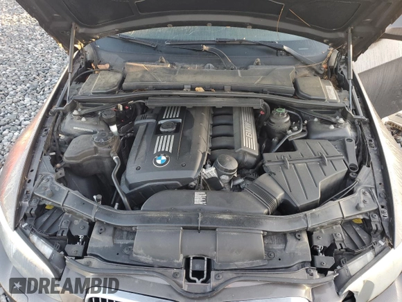 2011 BMW 3 Series 328i with VIN WBAKE3C58BE558183, listed as a Copart auction lot 46432805 with 107,705 mi miles and Salvage Title. Bid and sale history available at carsss.com. Image 11.