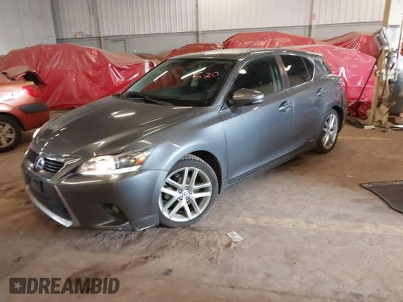 2014 Lexus CT 200h with VIN JTHKD5BH6E2189390, listed as a IAAI auction lot 41950039 with 127,943 mi miles and . Bid and sale history available at DreamBid. Image 2.