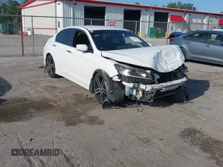 2016 Honda Accord Sport with VIN 1HGCR2F59GA015703, listed as a IAAI auction lot 42497791 with 170,928 mi miles and . Bid and sale history available at DreamBid. Image 1.