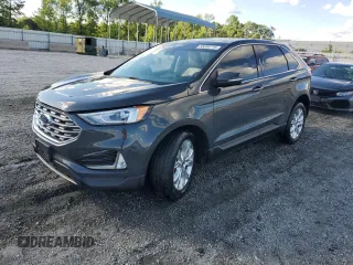 2021 Ford Edge Titanium z VIN 2FMPK3K96MBA54764, wystawiony jako Copart lot #55593715 z przebiegiem 49 729 mil mil oraz Szkoda całkowita • Salvage title. Historia ofert i sprzedaży dostępna na DreamBid. Obrazek 1.