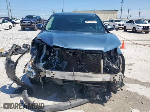 2019 Toyota Highlander LE z VIN 5TDZZRFH0KS324788, wystawiony jako Copart lot #56583055 z przebiegiem 167 001 mil mil oraz Szkoda całkowita • Salvage title. Historia ofert i sprzedaży dostępna na DreamBid. Obrazek 5.