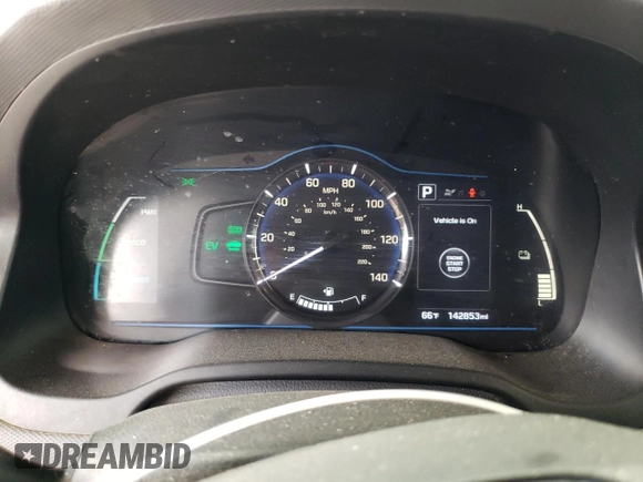2018 Hyundai Ioniq Blue z VIN KMHC65LC1JU066108, wystawiony jako Copart lot #52649835 z przebiegiem 142 853 mil mil oraz Szkoda całkowita • Salvage title. Historia ofert i sprzedaży dostępna na DreamBid. Obrazek 9.