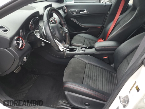 2018 Mercedes-Benz CLA 250 with VIN WDDSJ4GB1JN638742, listed as a Copart auction lot 56659905 with 85,892 mi miles and Salvage title. Bid and sale history available at DreamBid. Image 7.