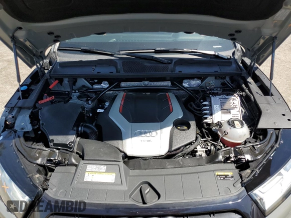 2020 Audi SQ5 Premium Plus with VIN WA1B4AFY6L2015167, listed as a Copart auction lot 52133585 with 27,887 mi miles and Salvage Title. Bid and sale history available at DreamBid. Image 12.