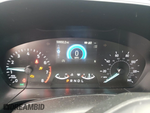 2020 Ford Escape S with VIN 1FMCU9F61LUC40894, listed as a Copart auction lot 53711635 with 59,950 mi miles and Salvage title. Bid and sale history available at DreamBid. Image 9.