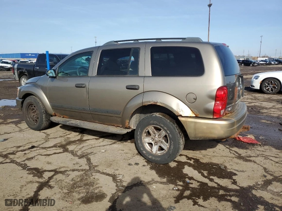 2006 Dodge Durango SLT with VIN 1D4HD48N06F187408, listed as a Copart auction lot 51671385 with 243,019 mi miles and Salvage Title. Bid and sale history available at carsss.com. Image 2.