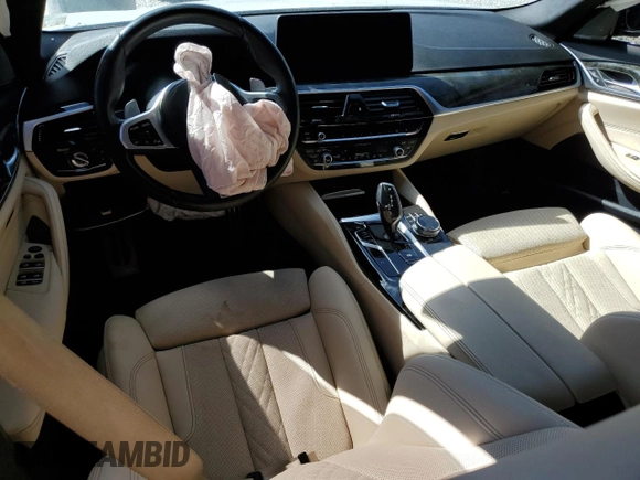 2022 BMW 5 Series 530i xDrive with VIN WBA13BJ0XNCK80986, listed as a Copart auction lot 44539685 with 32,063 mi miles and Salvage Title. Bid and sale history available at carsss.com. Image 8.