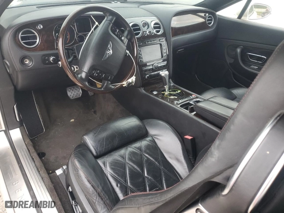 2007 Bentley Continental GT with VIN SCBCR73W77C040583, listed as a Copart auction lot 72127694 with 0 mi miles and Clean Title. Bid and sale history available at carsss.com. Image 8.