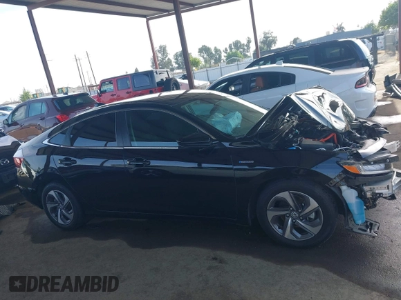 2019 Honda Insight EX with VIN 19XZE4F52KE014737, listed as a IAAI auction lot 42100837 with 35,402 mi miles and . Bid and sale history available at carsss.com. Image 14.