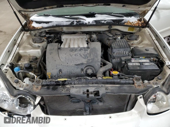 2005 Hyundai Sonata GL with VIN KMHWF25H25A122889, listed as a Copart auction lot 87171964 with 94,267 mi miles and Non Repairable. Bid and sale history available at carsss.com. Image 11.