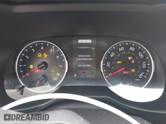 2020 Toyota RAV4 XLE with VIN 2T3W1RFV4LW094687, listed as a IAAI auction lot 42652039 with 56,693 mi miles and . Bid and sale history available at DreamBid. Image 7.