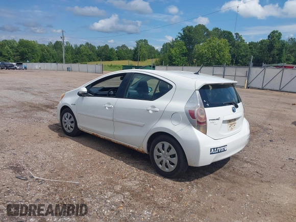 2012 Toyota Prius One z VIN JTDKDTB36C1009273, wystawiony jako IAAI lot #42454213 z przebiegiem 227 913 mil mil oraz . Historia ofert i sprzedaży dostępna na DreamBid. Obrazek 3.