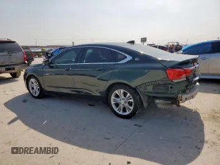 2015 Chevrolet Impala LT with VIN 2G1115SL7F9288421, listed as a Copart auction lot 53839655 with 107,492 mi miles and Salvage Title. Bid and sale history available at DreamBid. Image 2.