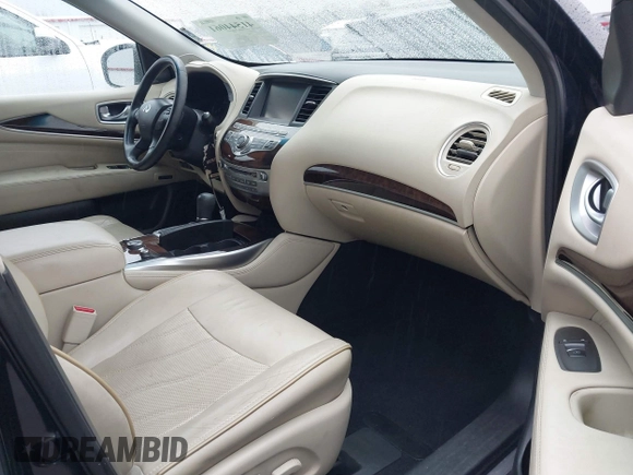 2015 Infiniti QX60 with VIN 5N1AL0MM0FC542517, listed as a IAAI auction lot 41544061 with Not provided miles and . Bid and sale history available at DreamBid. Image 5.