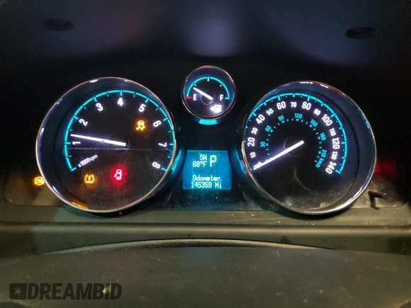 2013 Chevrolet Captiva Sport LS with VIN 3GNAL2EK7DS594707, listed as a Copart auction lot 73388834 with 145,359 mi miles and Salvage Title. Bid and sale history available at DreamBid. Image 9.