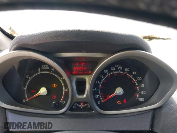 2013 Ford Fiesta SE with VIN 3FADP4EJ0DM109816, listed as a IAAI auction lot 42119360 with 164,397 mi miles and . Bid and sale history available at DreamBid. Image 7.