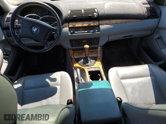 2002 BMW X5 3.0i with VIN 5UXFA53502LV72861, listed as a Copart auction lot 72165804 with 184,596 mi miles and Salvage Title. Bid and sale history available at carsss.com. Image 8.