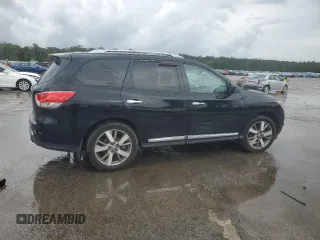 2013 Nissan Pathfinder SV with VIN 5N1AR2MM0DC677861, listed as a Copart auction lot 54373235 with 114,506 mi miles and Salvage title. Bid and sale history available at DreamBid. Image 3.