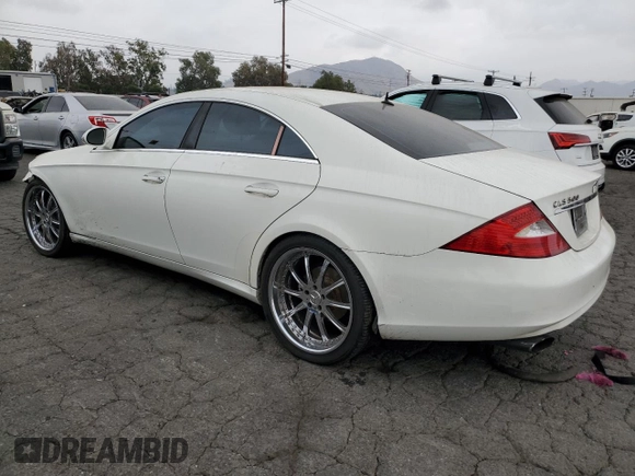 2006 Mercedes-Benz CLS-Class with VIN WDDDJ75X76A060959, listed as a Copart auction lot 75357804 with 258,051 mi miles and Salvage Title. Bid and sale history available at carsss.com. Image 2.