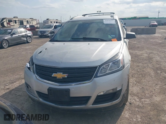 2017 Chevrolet Traverse LS with VIN 1GNKRFKD9HJ346885, listed as a IAAI auction lot 42026421 with 115,529 mi miles and . Bid and sale history available at DreamBid. Image 12.