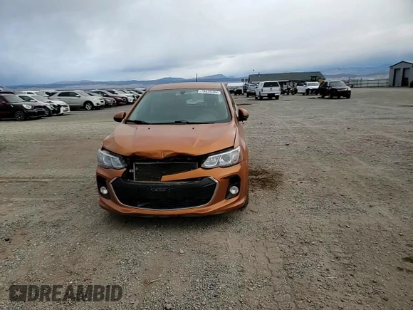 2017 Chevrolet Sonic LT with VIN 1G1JD6SB7H4144930, listed as a Copart auction lot 78539394 with 91,600 mi miles and Salvage Title. Bid and sale history available at carsss.com. Image 10.