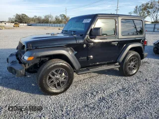 2024 Jeep Wrangler Willys with VIN 1C4PJXAG6RW140094, listed as a Copart auction lot 83182914 with 8,332 mi miles and Salvage title. Bid and sale history available at DreamBid. Image 1.