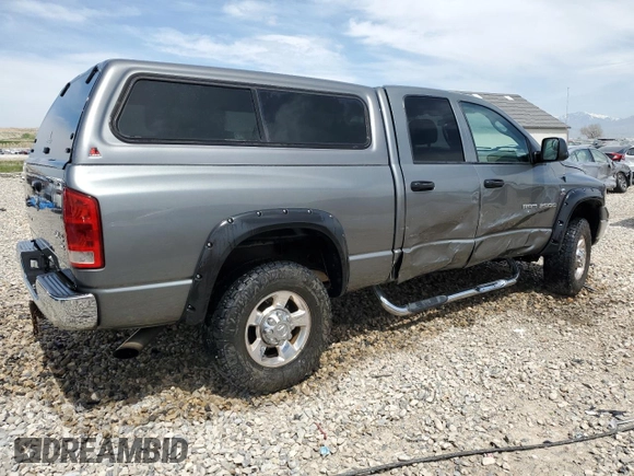 2005 Dodge 2500 SLT with VIN 3D7KS28C25G714542, listed as a Copart auction lot 52903555 with 139,728 mi miles and Salvage Title. Bid and sale history available at DreamBid. Image 3.