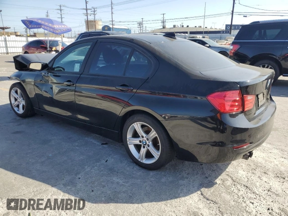 2013 BMW 3 Series 328i with VIN WBA3C1C54DF435198, listed as a Copart auction lot 62025995 with 254,441 mi miles and Salvage title. Bid and sale history available at DreamBid. Image 2.