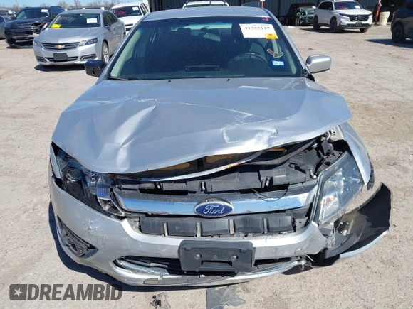 2010 Ford Fusion SE with VIN 3FAHP0HA7AR390002, listed as a IAAI auction lot 41725117 with 1 mi miles. Bid and sale history available at carsss.com. Image 6.