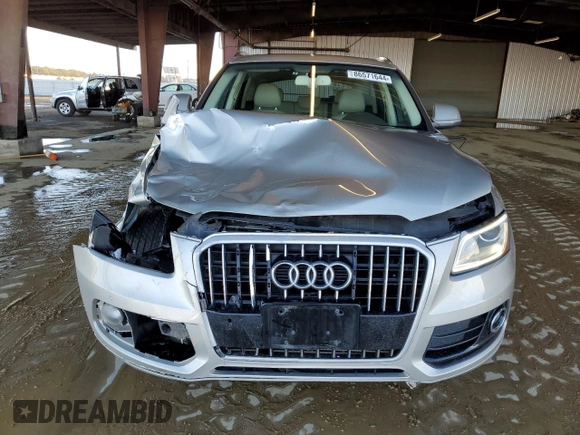 2014 Audi Q5 Premium Plus with VIN WA1LFAFP4EA112138, listed as a Copart auction lot 86571644 with 110,613 mi miles and Salvage Title. Bid and sale history available at carsss.com. Image 5.