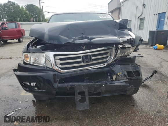 2013 Honda Ridgeline RTL with VIN 5FPYK1F58DB009288, listed as a Copart auction lot 58307815 with Not provided miles and Salvage title. Bid and sale history available at DreamBid. Image 5.