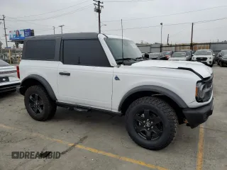 2024 Ford Bronco Black Diamond with VIN 1FMDE1AH5RLA52051, listed as a Copart auction lot 76026064 with 3,198 mi miles and Salvage Title. Bid and sale history available at DreamBid. Image 4.