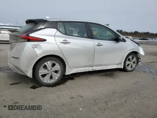 2022 Nissan LEAF SV with VIN 1N4AZ1CV1NC557535, listed as a Copart auction lot 47705095 with 64,397 mi miles and Salvage Title. Bid and sale history available at DreamBid. Image 3.