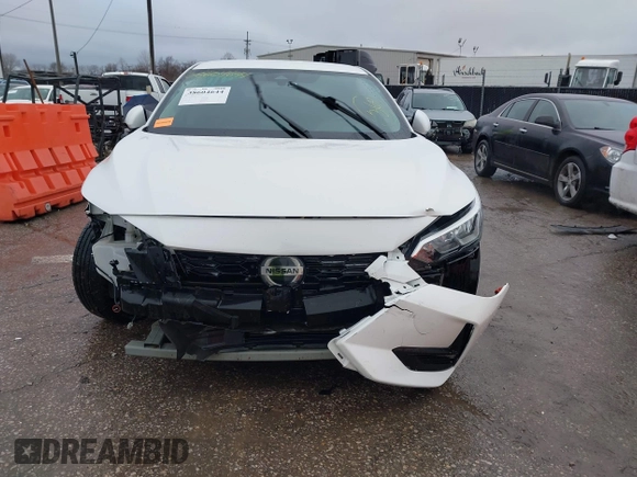 2020 Nissan Sentra SV with VIN 3N1AB8CVXLY228721, listed as a IAAI auction lot 38604644 with 70,458 mi miles. Bid and sale history available at carsss.com. Image 6.