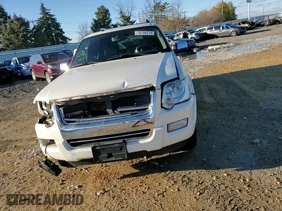 2007 Ford Explorer Limited z VIN 1FMEU65847UA93146, wystawiony jako Copart lot #79708314 z przebiegiem 81 675 mil mil oraz Szkoda całkowita • Salvage title. Historia ofert i sprzedaży dostępna na DreamBid. Obrazek 11.