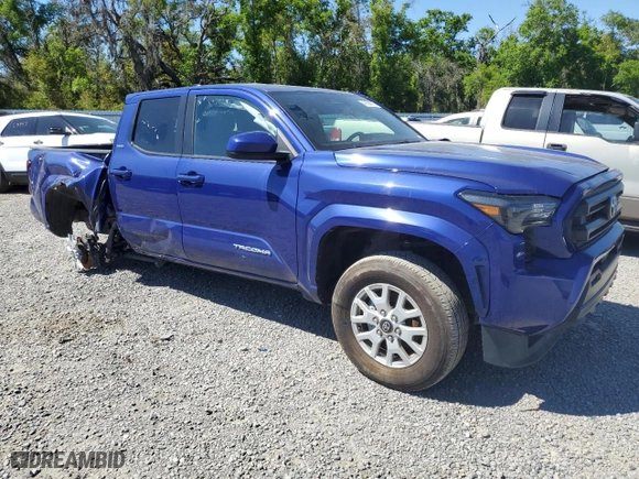 2024 Toyota Tacoma 2WD SR5 with VIN 3TYKB5FN6RT006497, listed as a Copart auction lot 49666815 with 19,805 mi miles and Salvage Title. Bid and sale history available at carsss.com. Image 4.