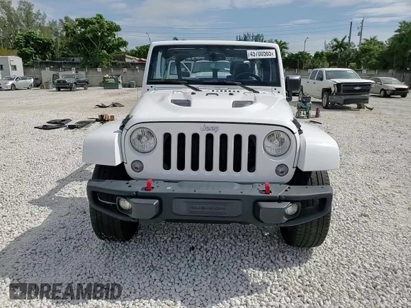2016 Jeep Wrangler Unlimited Rubicon Hard Rock with VIN 1C4HJWFG3GL294803, listed as a Copart auction lot 45700565 with 35,034 mi miles and Salvage Title. Bid and sale history available at carsss.com. Image 14.