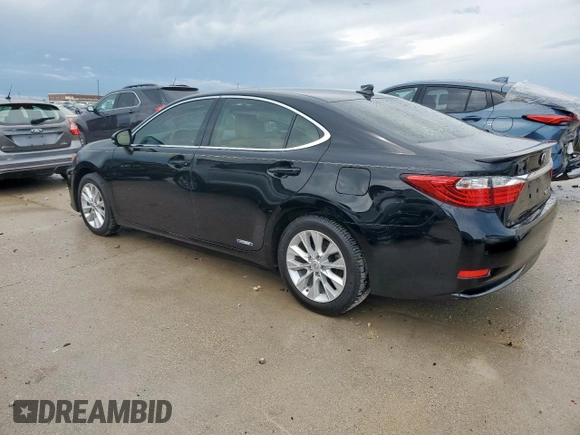2014 Lexus ES 300h with VIN JTHBW1GG7E2042319, listed as a Copart auction lot 53932965 with 107,380 mi miles and Clean title. Bid and sale history available at DreamBid. Image 2.