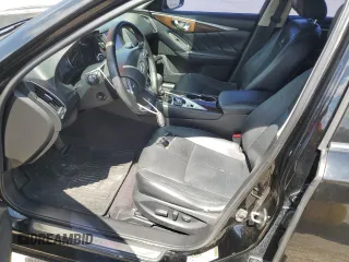 2014 Infiniti Q50 Premium with VIN JN1BV7APXEM670219, listed as a Copart auction lot 62340745 with 155,131 mi miles and Salvage title. Bid and sale history available at DreamBid. Image 7.