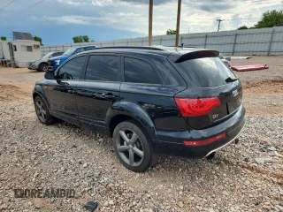 2015 Audi Q7 Premium Plus with VIN WA1LGAFE4FD026419, listed as a Copart auction lot 62764485 with 156,613 mi miles and Clean title. Bid and sale history available at DreamBid. Image 2.
