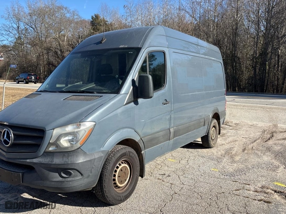 2018 Mercedes-Benz Sprinter Cargo Van Worker with VIN WD3PE7CD5JP631580, listed as a Copart auction lot 88968925 with 120,335 mi miles and Clean Title. Bid and sale history available at carsss.com. Image 2.