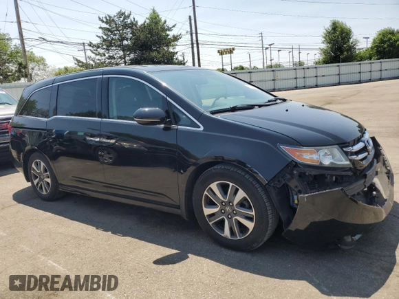 2014 Honda Odyssey Touring с VIN 5FNRL5H91EB013332, выставлен на аукционе Copart как лот 59414015 с пробегом 162 203 миль миль и Списание • Salvage title. История ставок и продаж доступна на DreamBid. Изображение 4.