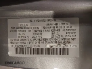 2007 Mazda CX-7 Sport with VIN JM3ER293670158686, listed as a IAAI auction lot 41920114 with 179,012 mi miles. Bid and sale history available at carsss.com. Image 9.